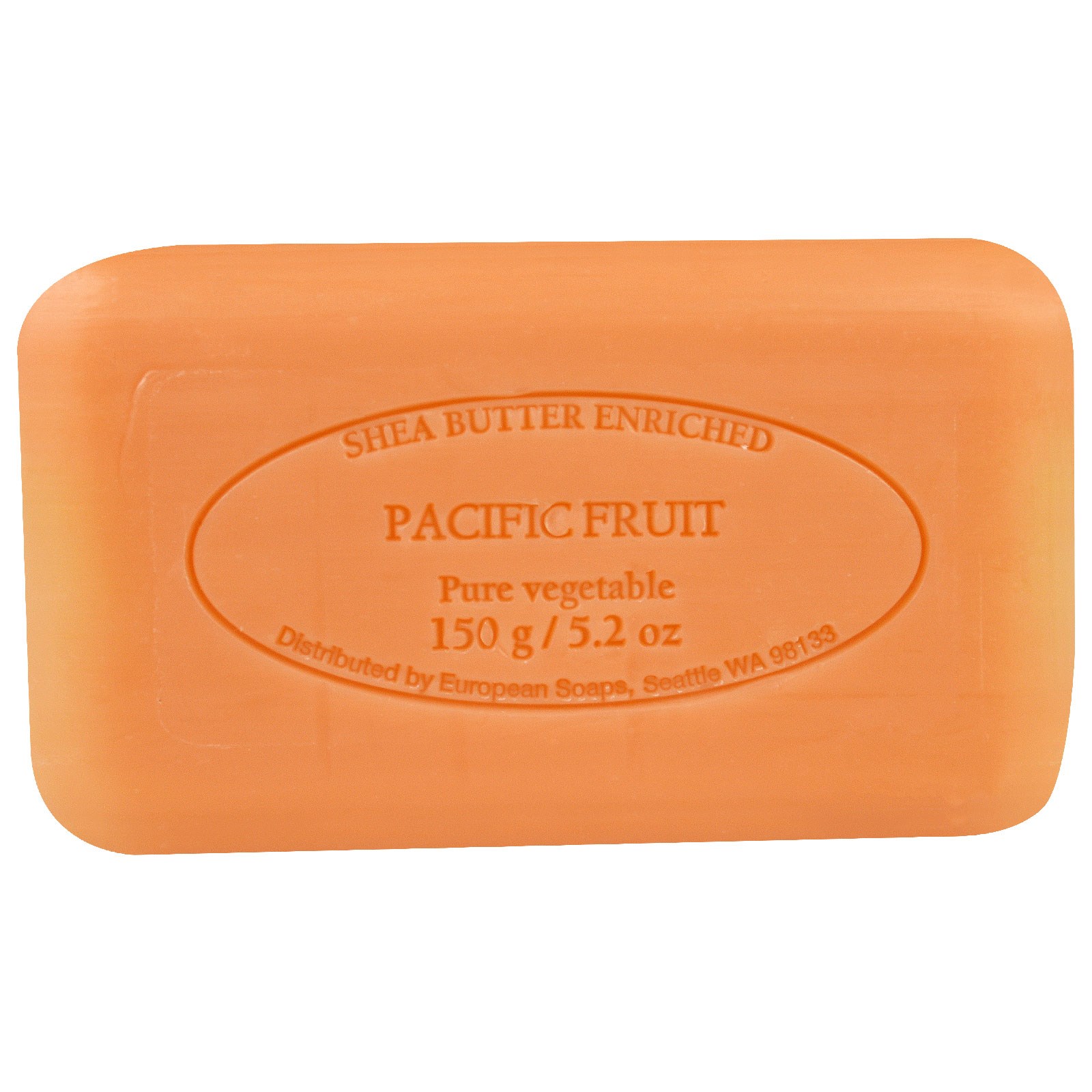 European Soaps, LLC, Pre De Provence, Barra de Sabonete, Frutas do Pacífico, 5,2 oz (150 g) - Imagem 2