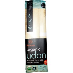 Hakubaku, Macarrão Udon Orgânico, 9.5 oz (269 g)