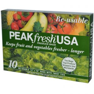 Comprar peakfresh usa, bolsas plásticas, reutilizáveis, 10 bolsas - 12" x 16", com arames para fechar preço no brasil produtos para o lar suplemento importado loja 11 online promoção - 3 de outubro de 2022