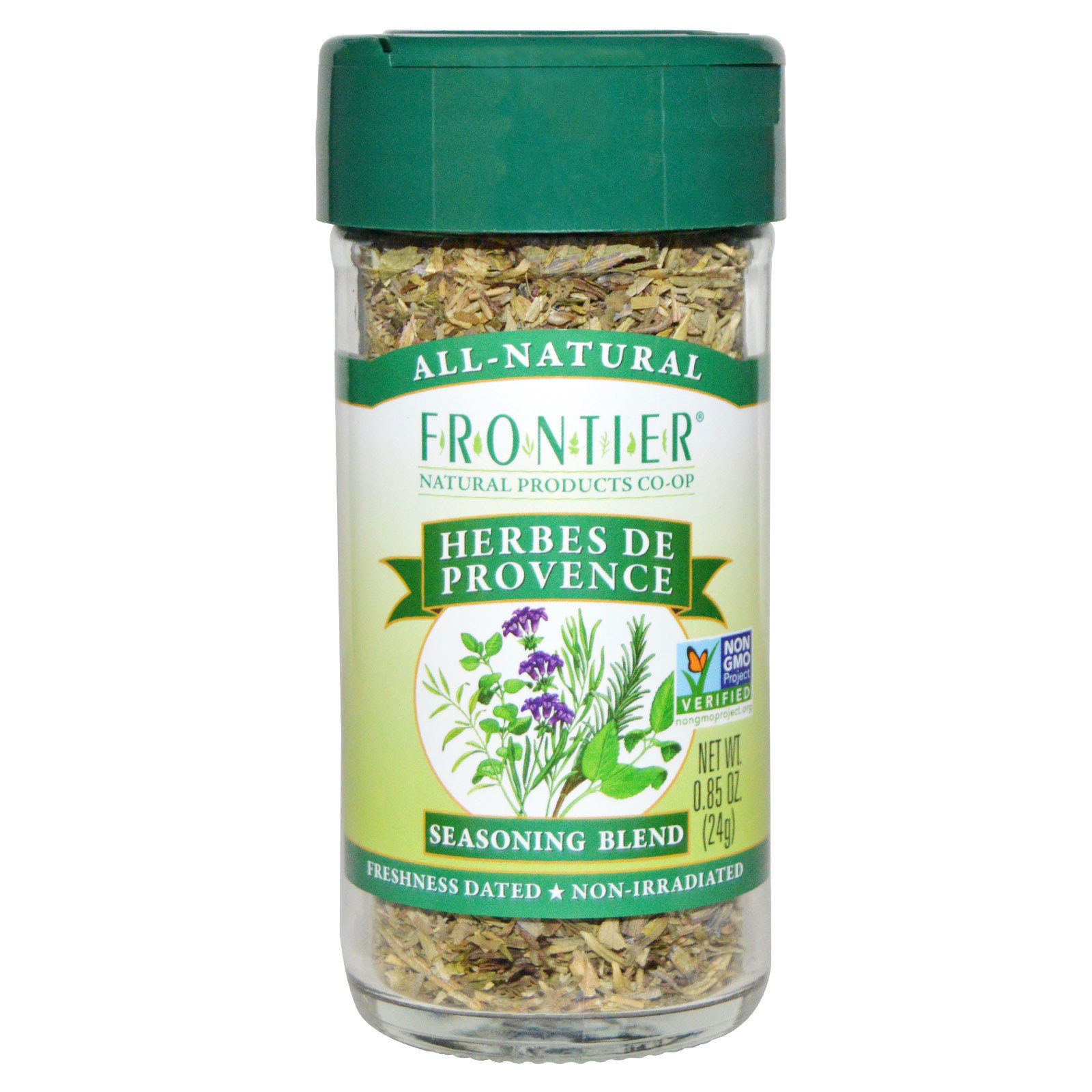 Frontier Natural Products, Herbes de Provence, Mistura de Condimentos, 0,85 onças (24 g)