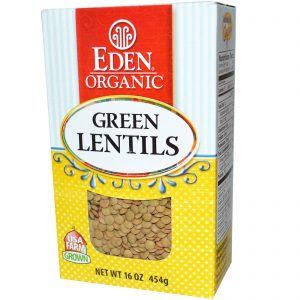 Comprar eden foods, orgânica, lentilha verde, 454 g (16 oz) preço no brasil mercearia suplemento importado loja 9 online promoção - 29 de março de 2024