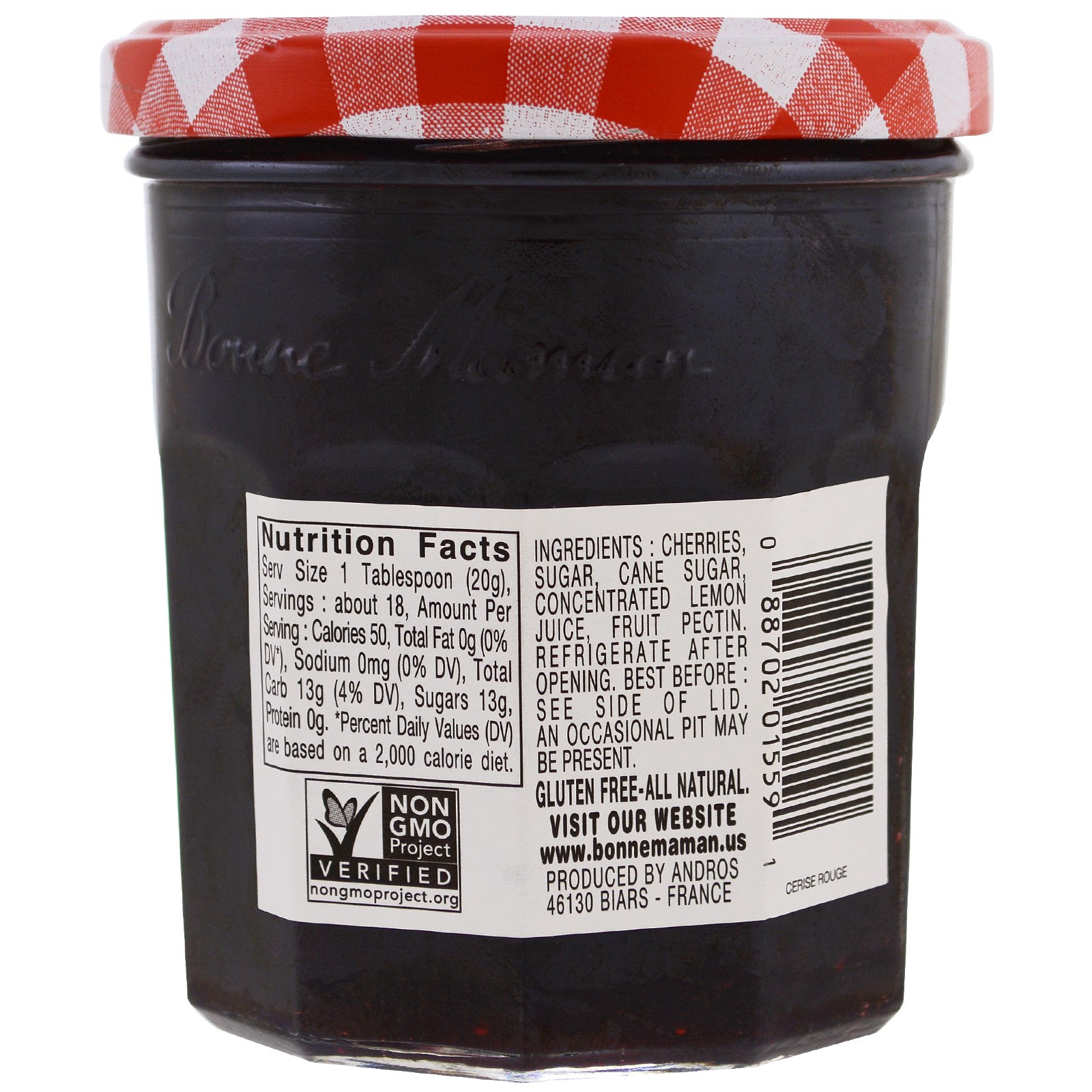 Bonne Maman, Cerejas em conserva, 370 g - Imagem 2