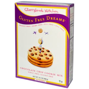 Cherrybrook Kitchen, Sonhos Livres de Glúten, Mistura para Cookie de Gotas de Chocolate, 14.1 oz (400 g)