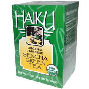 Great Eastern Sun, Chá Verde Orgânico Japonês Sencha, 16 Sachês 1.13 oz (32 g)