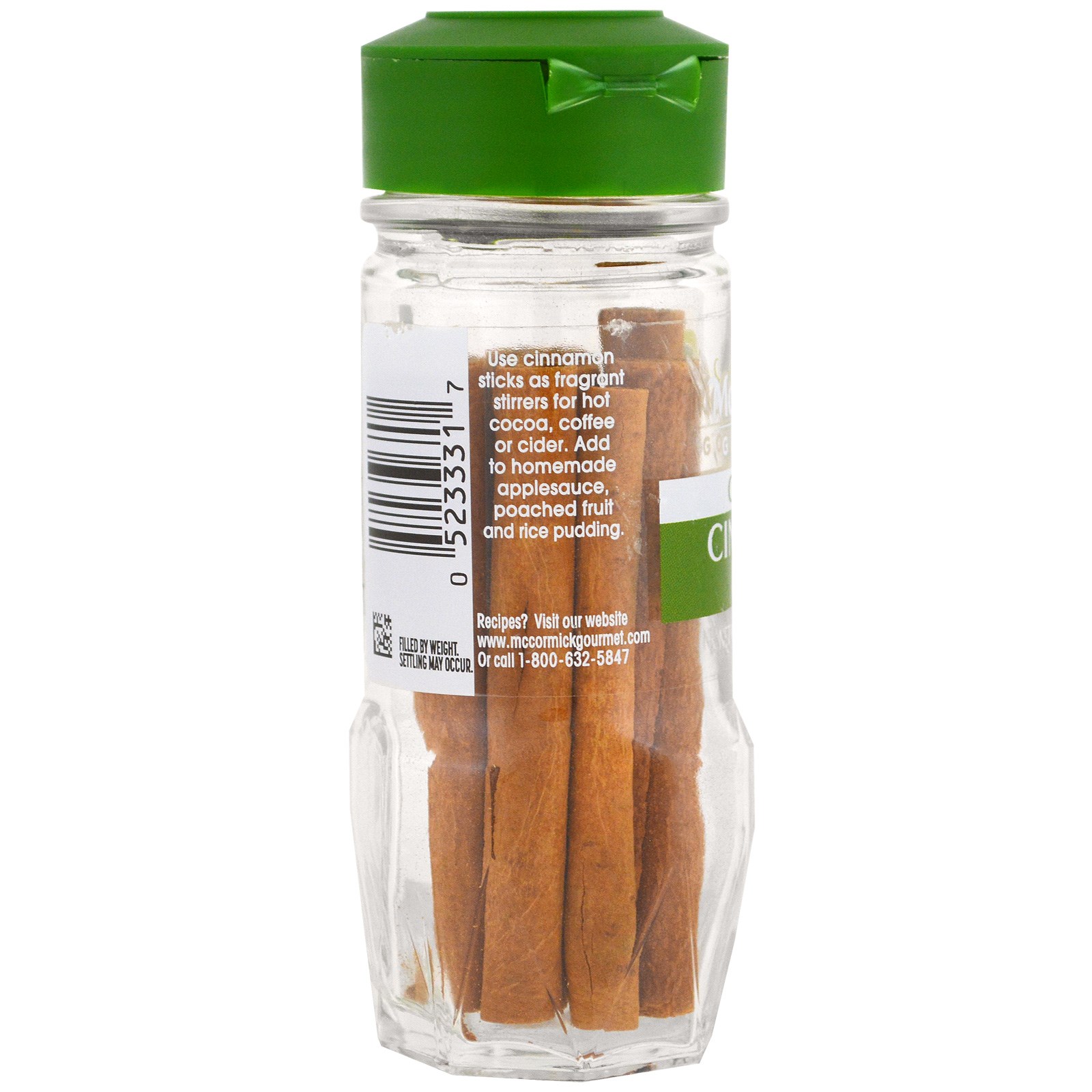 McCormick Gourmet, Orgânico, Paus de Canela, 0,75 oz (21 g) - Imagem 2