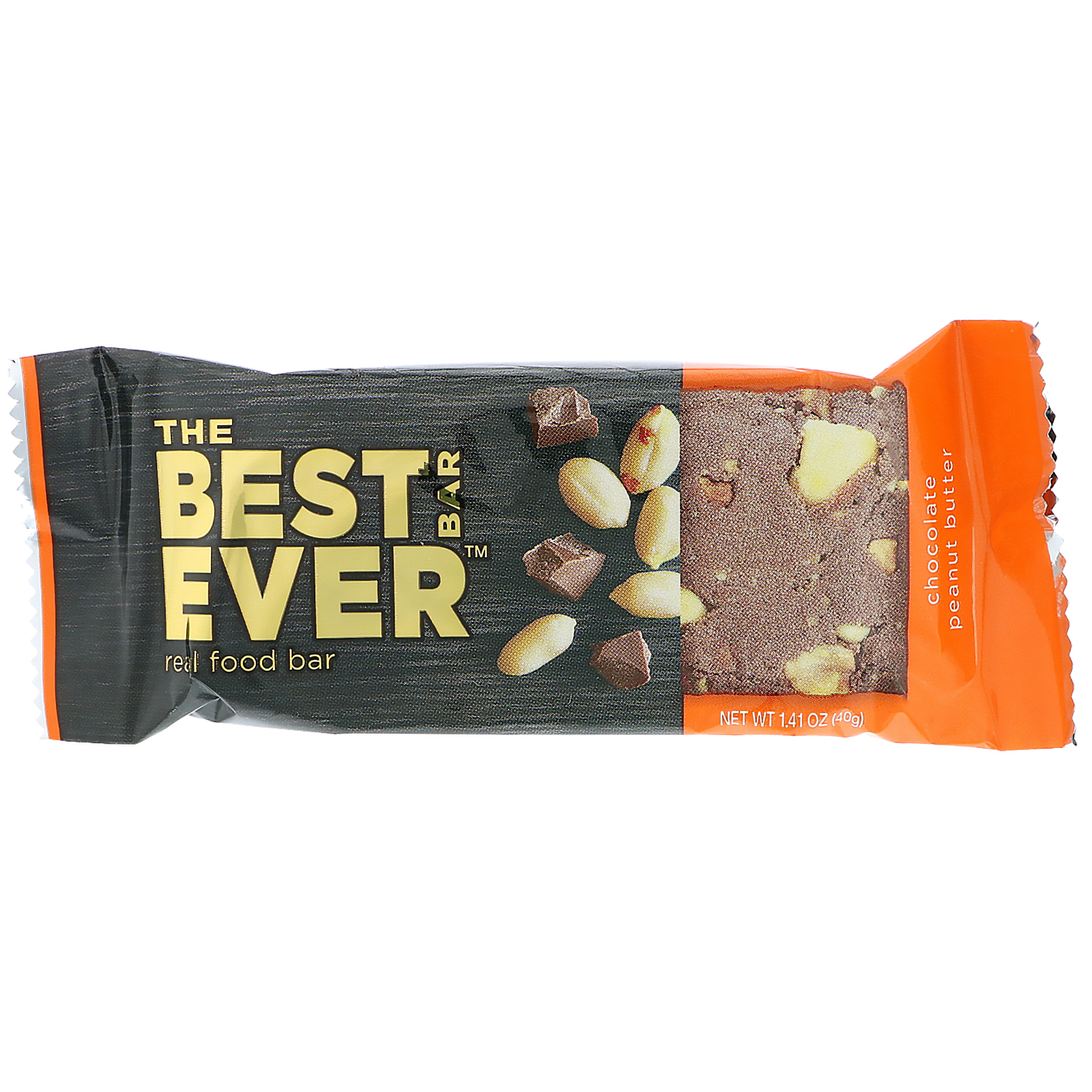 Best Bar Ever, Chocolate e Manteiga de Amendoim, 12 Barras, 1,41 oz (40 g) Cada - Imagem 3