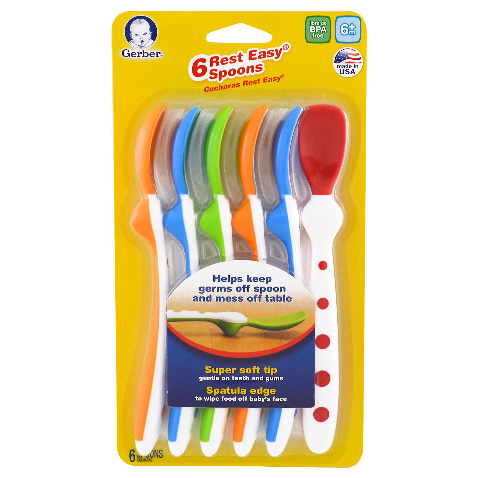 NUK, Colheres Gerber Rest Easy - Imagem 2