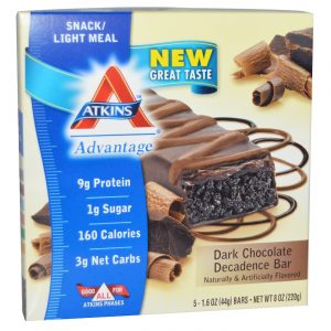 Comprar atkins advantage bar chocolate escuro decadence 5 bares preço no brasil suplementos esportivos suplemento importado loja 47 online promoção - 6 de junho de 2023