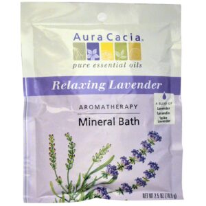 Aura Cacia Lavender Mineral Bath 2,5 OZ