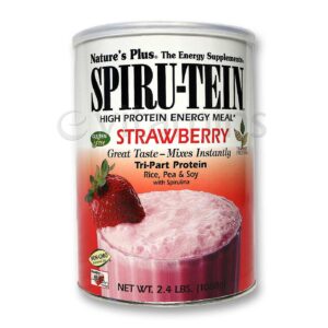 Nature's Plus Spiru-Tein morango 2 lbs,4
