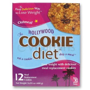 Hollywood Miracle Products Hollywood Diet Biscoitos de aveia Raisin 12 biscoitos