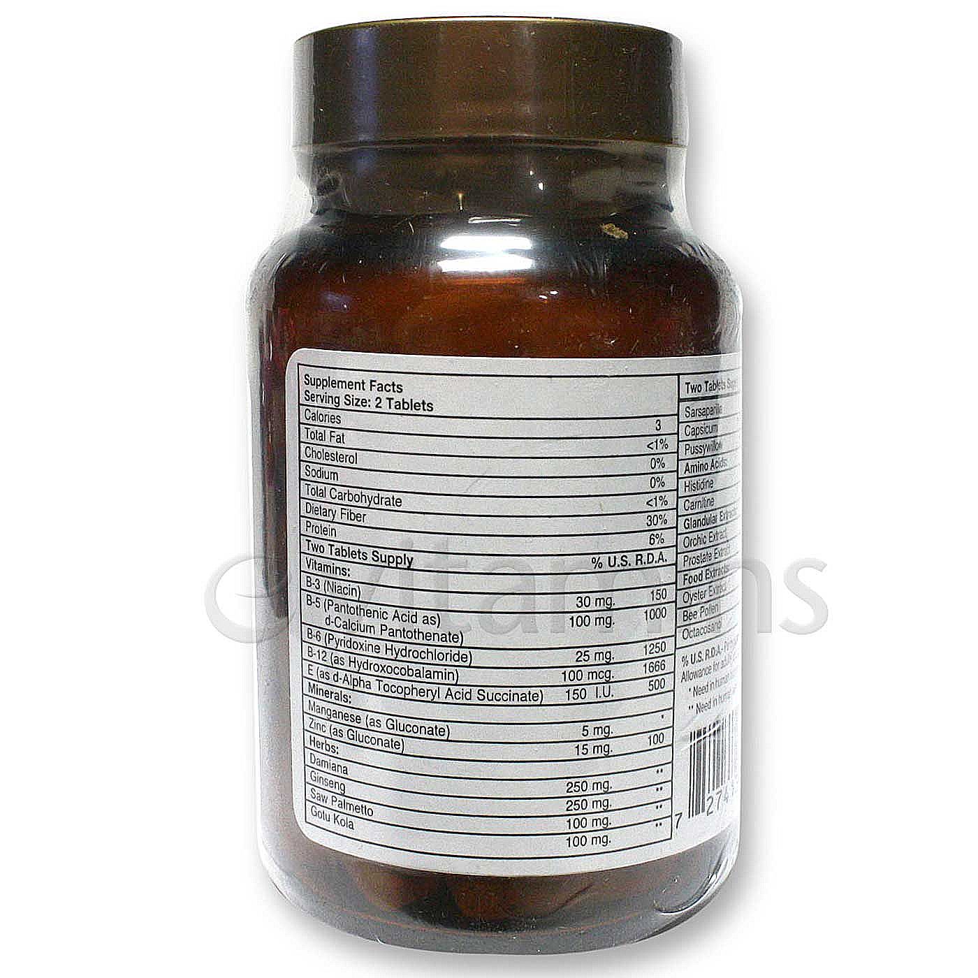 Only Natural Para Homens Apenas 30 Tabletes - Imagem 2