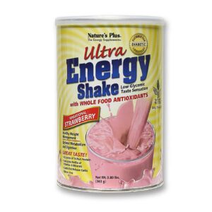 Nature's Plus Ultra Energia shake de morango £ 0,8