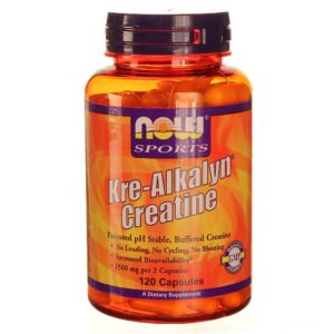 Now Foods Kre-Alkalyn Creatina 120 Cápsulas