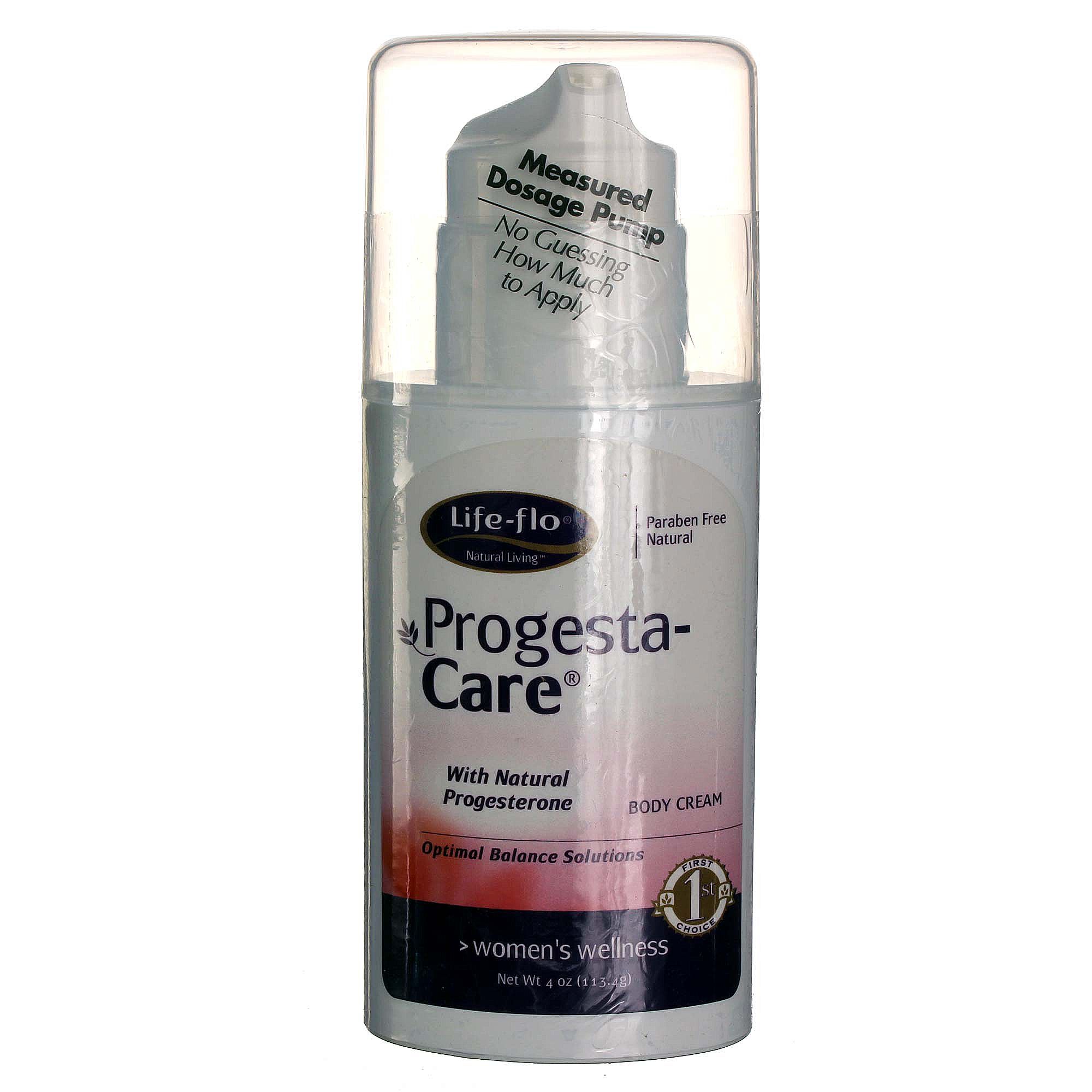 Life-Flo Progesta-Care Sem Perfume 4 fl oz