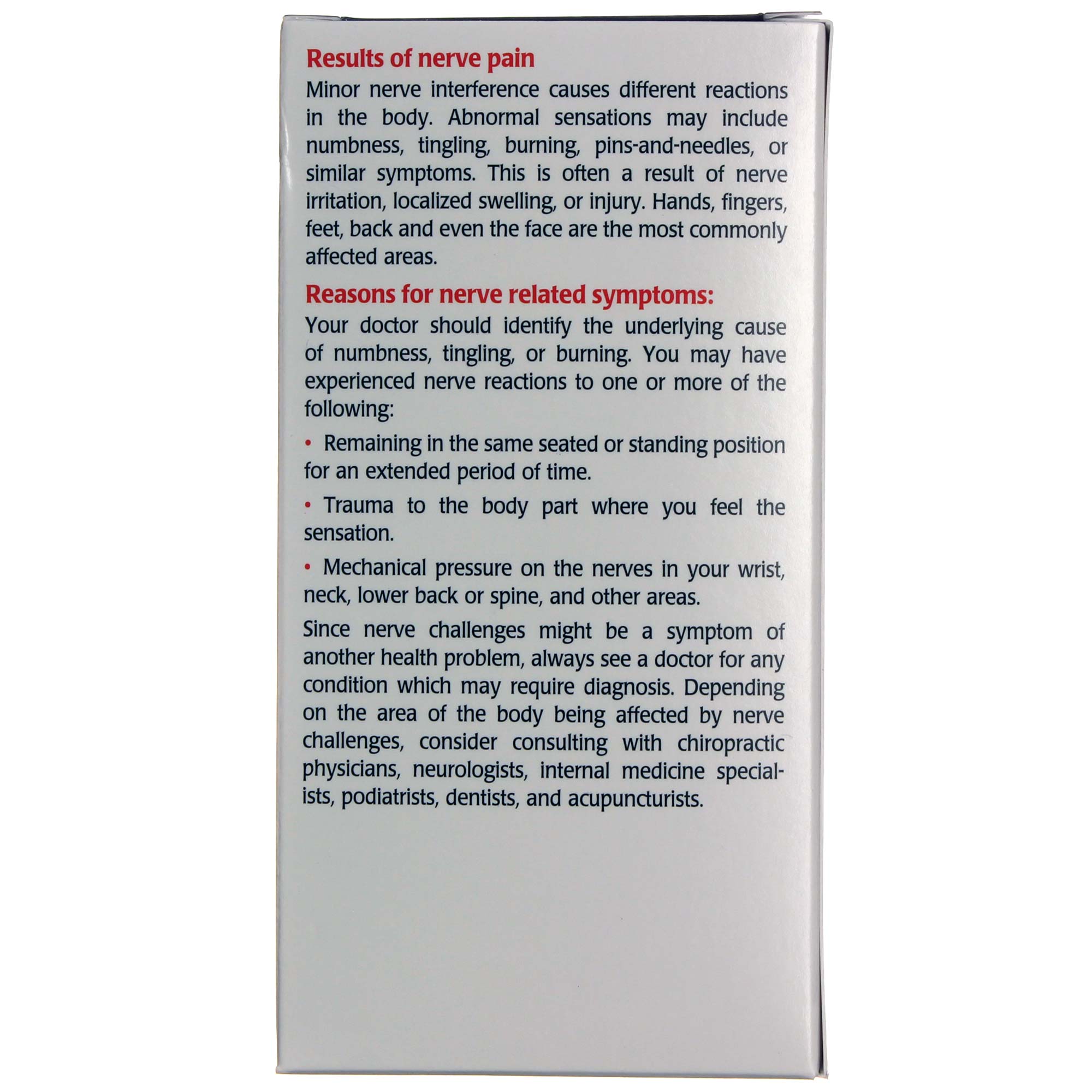 Natural Care NerveFix 60 Cápsulas - Imagem 3