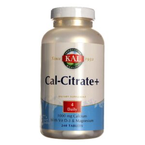 Kal Cal Citrato de 1000 mg 240 Tabletes