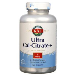 Kal Ultra Cal Citrato com K2 120 Tabletes