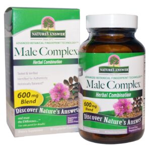 Nature's Answer Masculino Complexo V-Cápsulas 90 Cápsulas