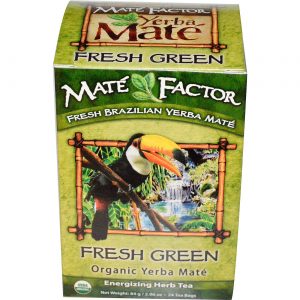 Comprar mate factor fresh green yerba mate orgânica café 24 - 2,96 onça bags preço no brasil café, chá e sucos suplemento importado loja 5 online promoção - 3 de fevereiro de 2023