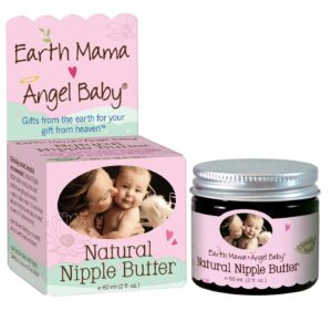 Earth Mama Angel Bebê Natural Butter Nipple 2 fl oz