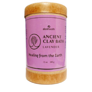Zion Health Ancient Clay Bath, Lavanda - 12 oz