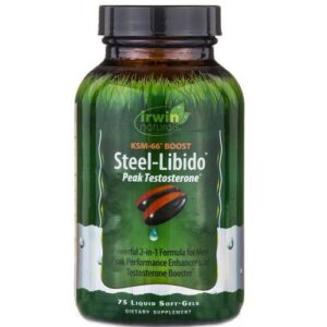 Irwin Naturals Steel-Libido Peak Testosterone - 75 Liquid Soft-Gels