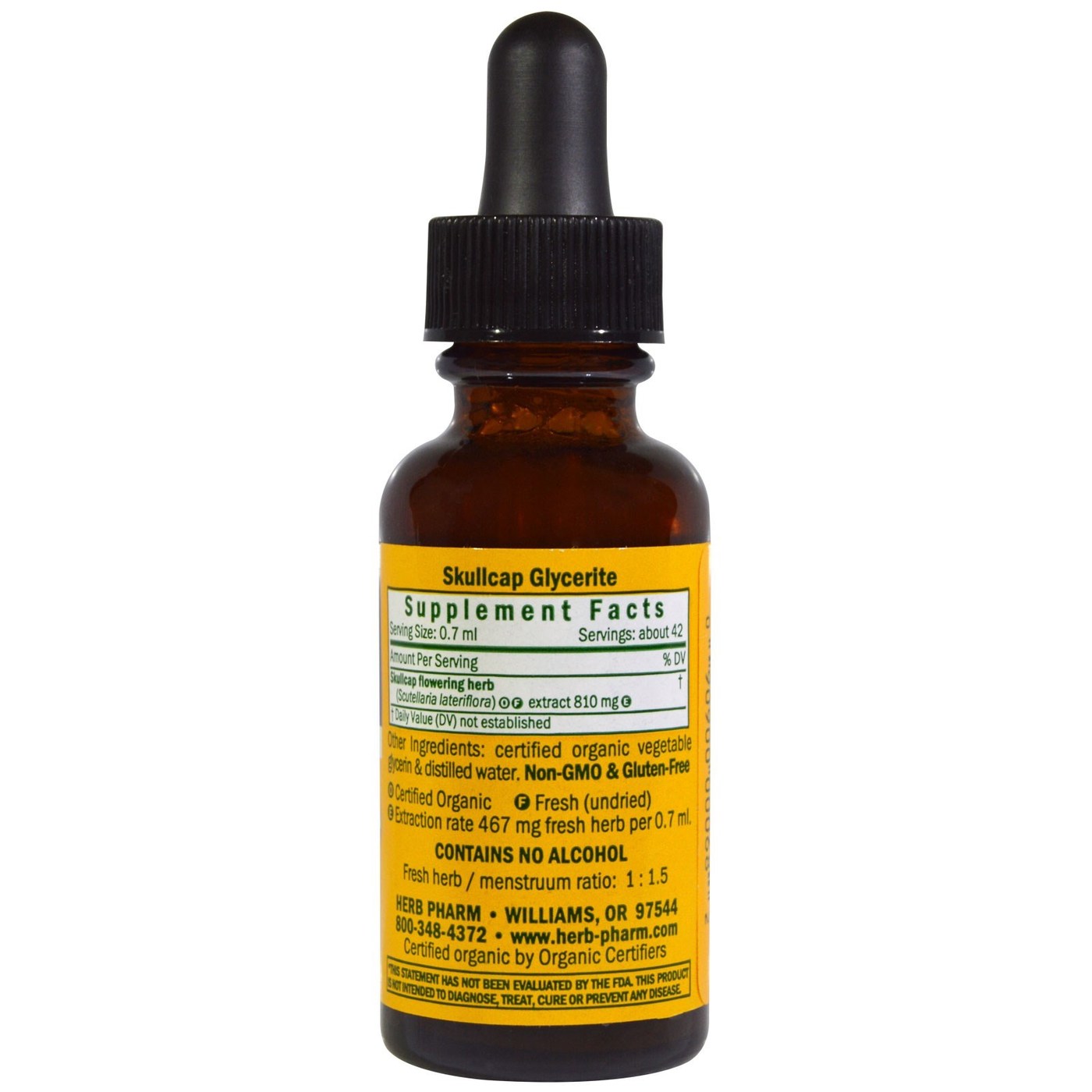 Erva Pharm Solidéu Glycerite uma onça - Imagem 2