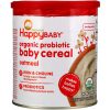 Comprar nurture inc. (happy baby), cereal orgânico probiótico para bebês, aveia, 7 oz (198 g) preço no brasil alimentação e nutrição para crianças e bebês suplemento importado loja 1 online promoção - 2 de outubro de 2022