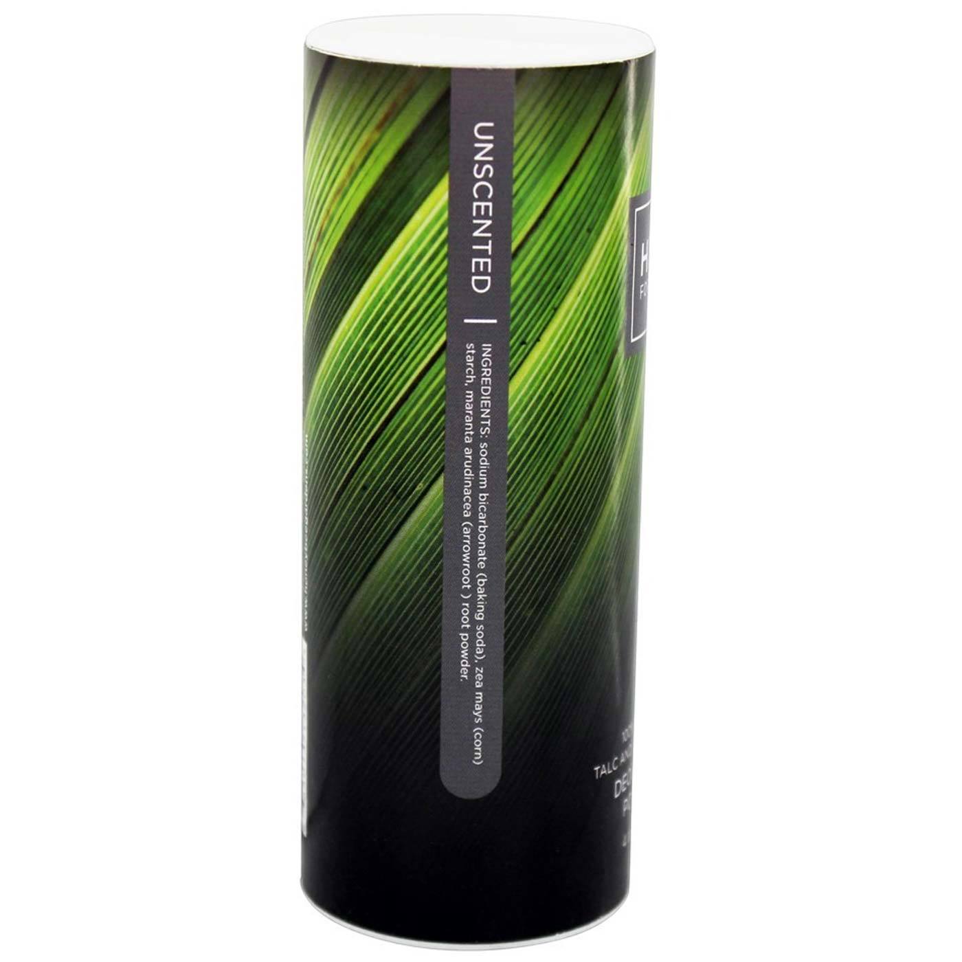 Melbee Gardens Homens Pwdr deoD Unscented 4 onças - Imagem 2