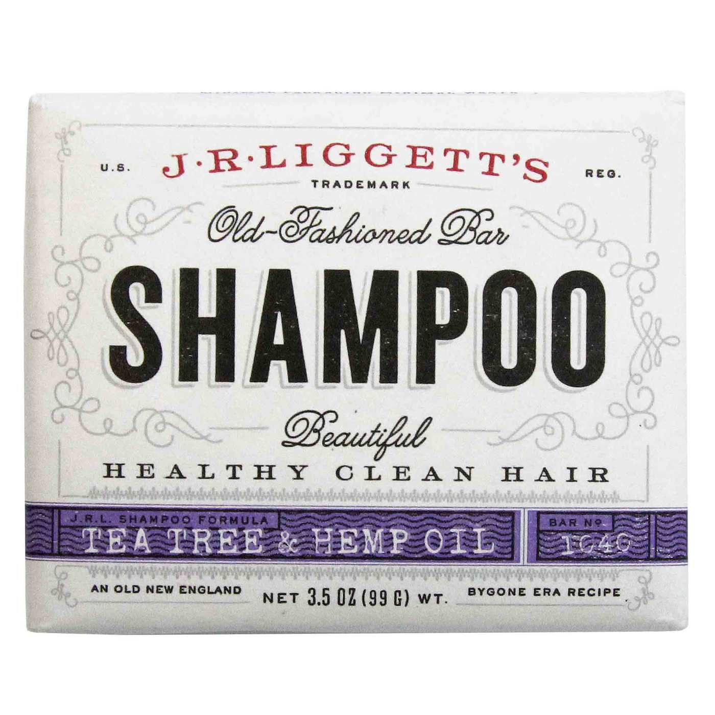 J.R. Liggett's Shamp Bar Tea Tree Oil 3,5 onças