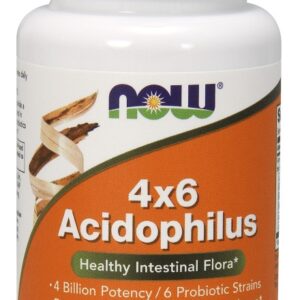 NOW Foods Acidophilus 4X6 - 60 Capsules
