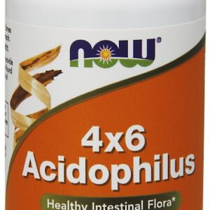 NOW Foods Acidophilus 4X6 - 120 Capsules