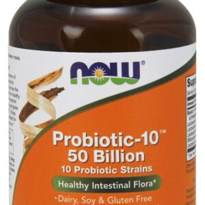 NOW Foods Probiotic-10™ 50 Billion - 50 Veg Capsules
