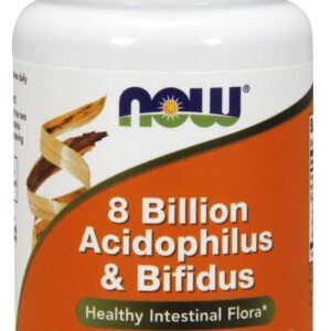 NOW Foods 8 Billion Acidophilus & Bifidus - 60 Veg Capsules