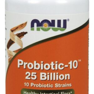 NOW Foods Probiotic-10™ 25 Billion - 100 Veg Capsules