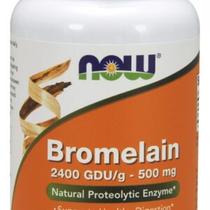 NOW Foods Bromelain 500 mg - 120 Veg Capsules