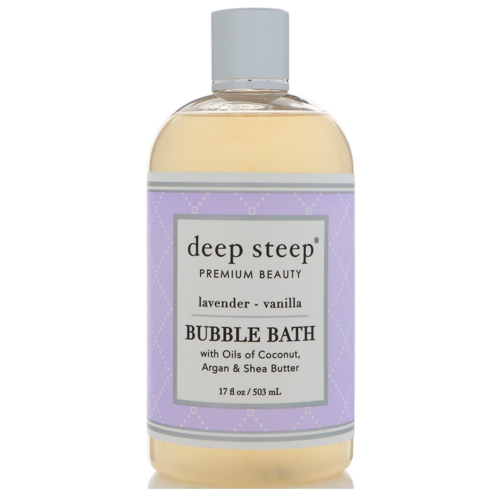 Deep Steep, Bubble Bath, Lavender Vanilla, 17 fl oz (503 ml)