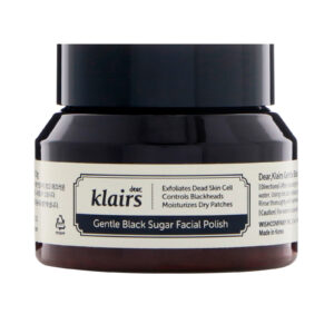 Dear, Klairs, Esfoliante Facial Suave de Açúcar Preto, 3,8 oz (110 g)