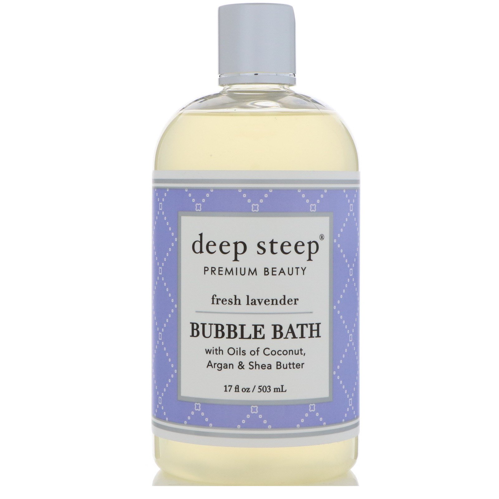 Deep Steep, Bubble Bath, Fresh Lavender, 17 fl oz (503 ml)