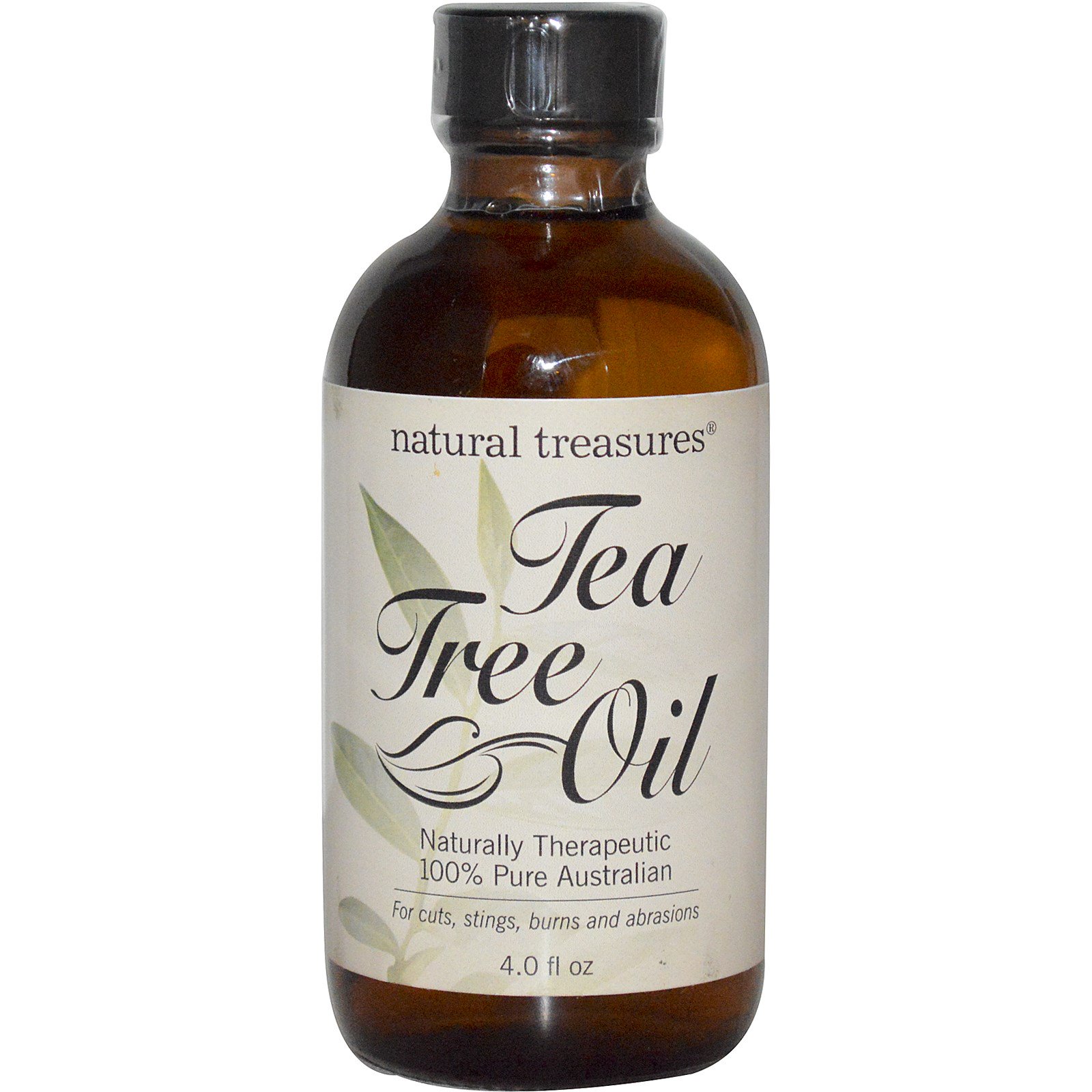 Natural Treasures, BNG, Óleo de Tea Tree 100% Puro da Austrália, 4.0 fl oz
