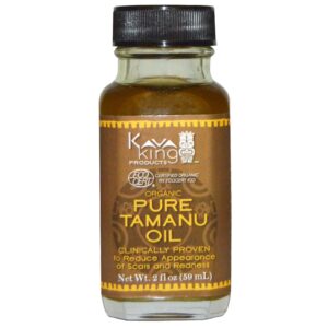 Kava King Products Inc, Óleo de tamanu orgânico, 2 fl. oz. (59 mL)