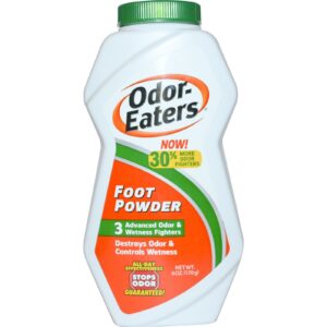 Odor Eaters, Talco para os Pés, 6 oz (170 g)