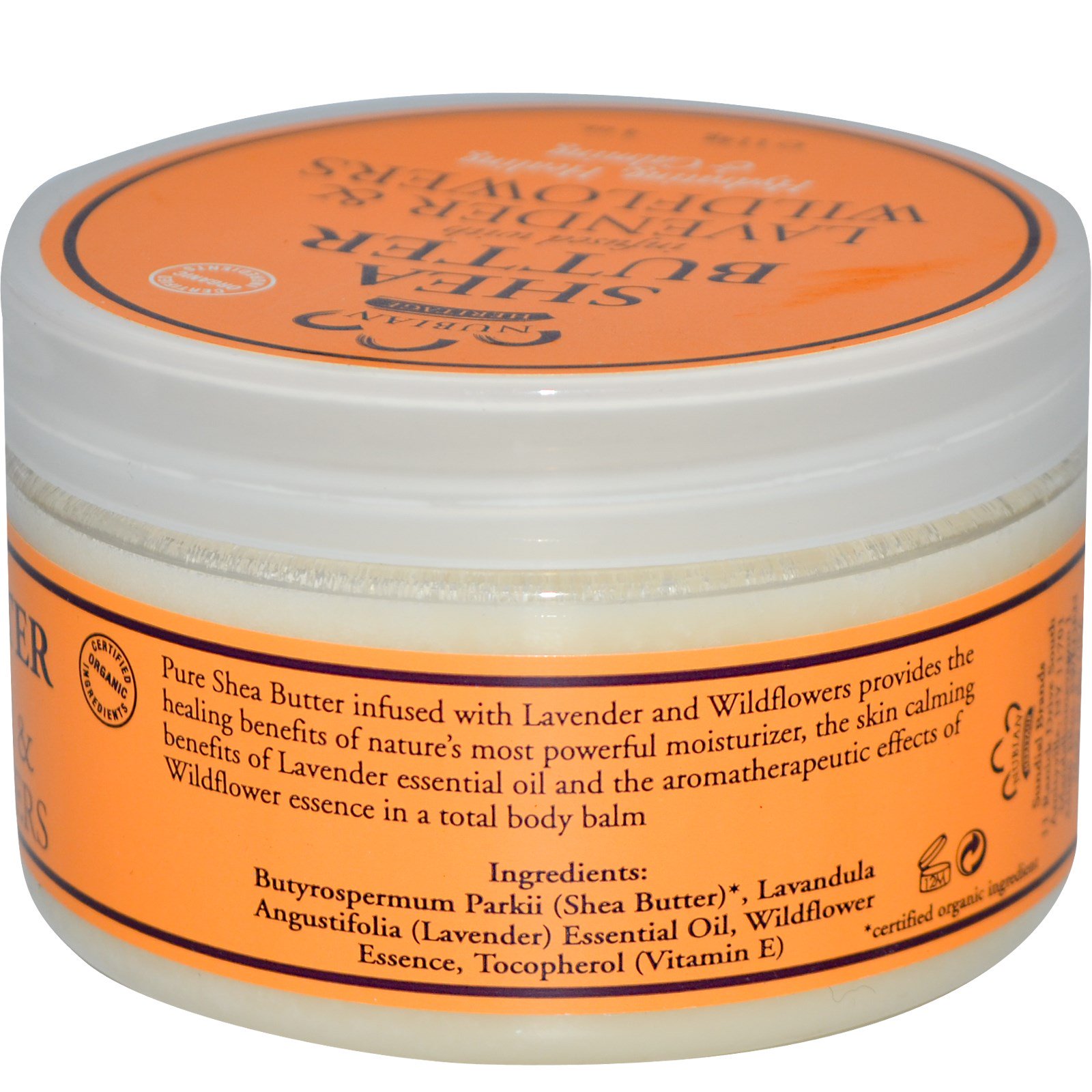 Nubian Heritage, Manteiga de Karité, com Infusão de Lavanda e Flores Silvestres, 114 g (4 oz) - Imagem 2