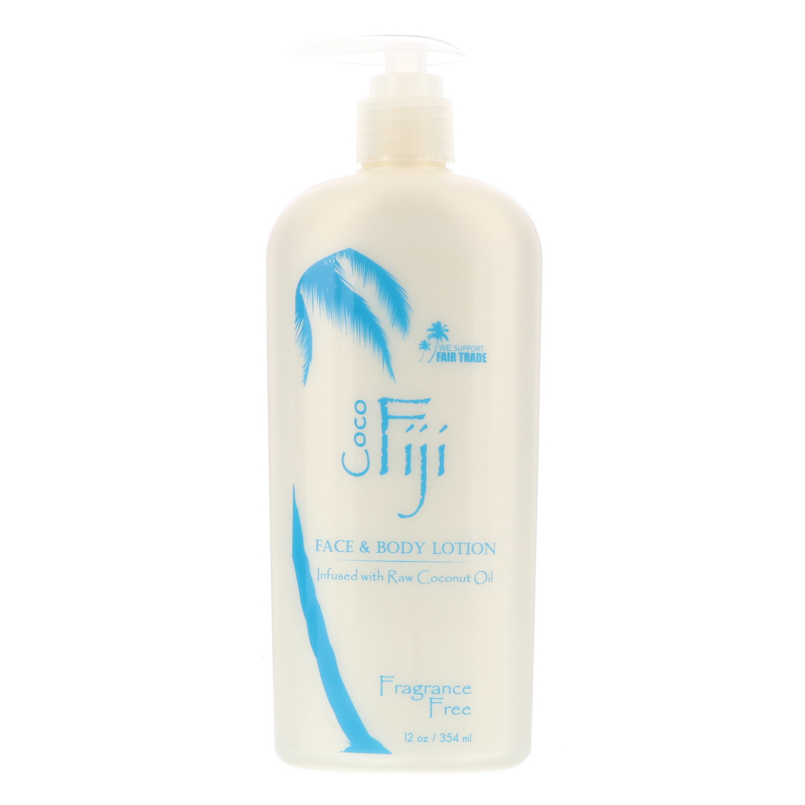 Organic Fiji, Loção Corporal e Facial, Sem Fragrância, 12 oz (354 ml)