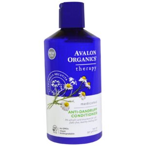 Avalon Organics, Condicionador Anti-Caspa, Camomila, 14 oz (397g)