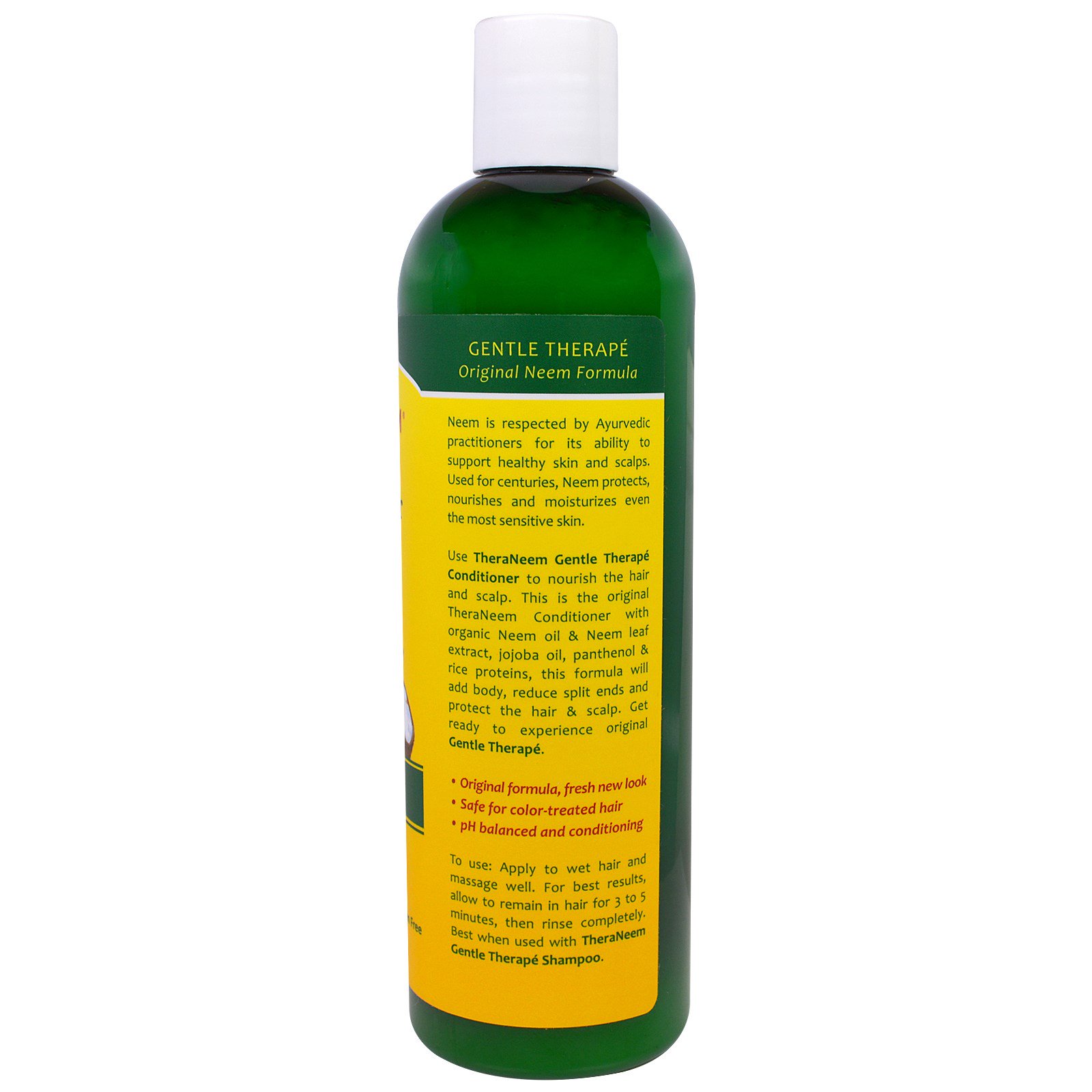 Organix South, TheraNeem Naturais, Condicionador, Terapia Suave, 360 ml (12 fl oz) - Imagem 3