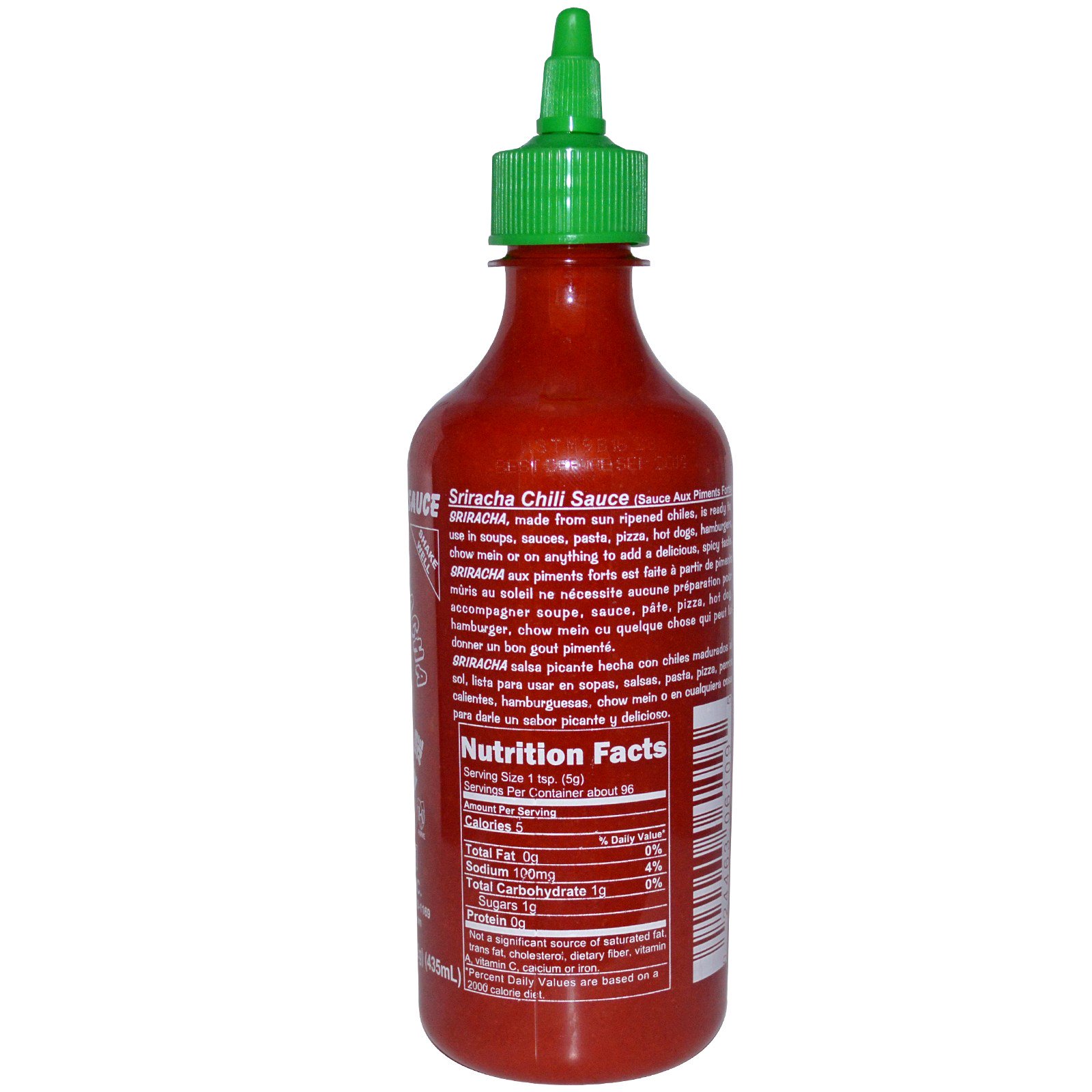 Huy Fong Foods Inc., Sriracha, Molho de Hot Chili, 17 oz (482 g) - Imagem 2