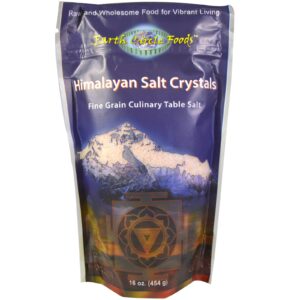 Earth Circle Organics, Cristais de sal do Himalaia, 454 g
