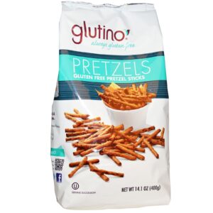 Glutino, Palitos de Pretzel Sem Glúten, 14,1 oz (400 g)